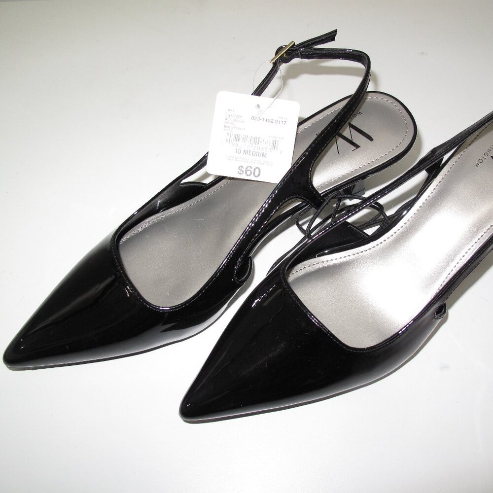 WOR Safira Black Patent Dress Shoes – Size 10M